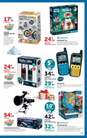 Catalogue Hyper U | Prix bas de Noël page 68: Buki Microscope 30 Experiences €24,99, Clementoni Ma Chimie €13,59