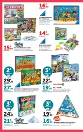 Catalogue Hyper U | Prix bas de Noël page 75: Hasbro Games MONOPOLY SUPER MARIO OU STITCH €21,99, Thinkfun RUSH HOUR €12,99