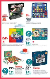 Catalogue Hyper U | Prix bas de Noël page 77: Rummikub €26,99, Hasbro Games La Bonne Paye €19,99