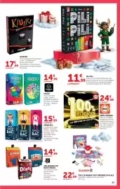 Catalogue Hyper U | Prix bas de Noël page 86: DUJARDIN JEU D'ÉCHECS OU JEU DE DAMES SÉRIE NOIRE €14,99