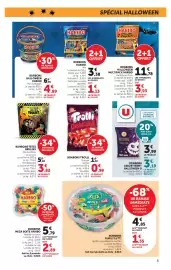Catalogue U Express page 3: Trolli Dracula €0,99, HARIBO Bonbons €1,13