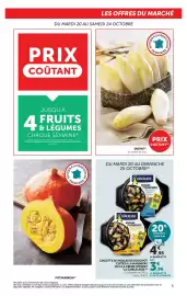Catalogue U Express page 5: LA CANCALAISE MOULES DE BOUCHOT €3,96, ENDIVE €2,49