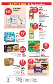 Catalogue U Express page 8: Siggi's SKYR, Lactel Lait UHT Sans Lactose €7,35