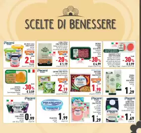 Volantino Conad Pagina 11: MIX FRUTTA SECCA CONAD PIACERSI €2,98, YOGURT CONAD PIACERSI €0,99