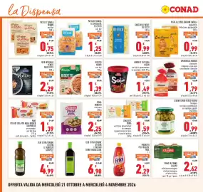 Volantino Conad Pagina 14: PASTA DI SEMOLA RUMMO €0,75, CRACKERS DORIA €1,59