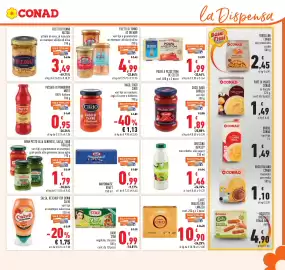 Volantino Conad Pagina 15: Sugo, Ragù Barilla €1,89, Filetti di Tonno Às do Mar €4,99