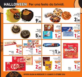 Volantino Conad Pagina 18: M&M'S €2,59, Cioccolato Lindt €1,99