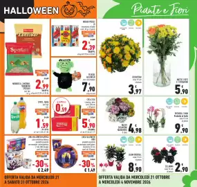 Volantino Conad Pagina 19: LINEA HALLOWEEN KARTIKA €2,49, CRISANTEMO €3,97