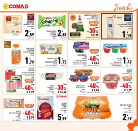Volantino Conad Pagina 9: LATTE UHT SAPORI&DINTORNI CONAD €1,19, Parmigiano Reggiano DOP Parmareggio €5,79