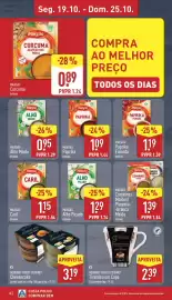 Folheto ALDI semana 43 Página 12: Margão Alho Picado €1,29, Margão Caril €1,15