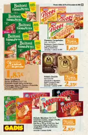 Folleto Gadis semana 42 Página 10: Magnum helado double chocolate o bombon gold caramel €2,25, Buitoni Forno di Pietra €1,83