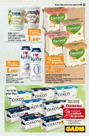 Folleto Gadis semana 42 Página 17: Nestlé Kéfir Líquido €1,00, Kaiku kéfir €1,00