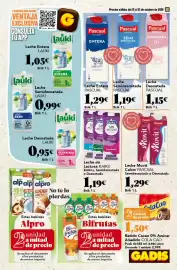 Folleto Gadis semana 42 Página 19: Leche sin Lactosa KAIKU €1,19, Movit Calcio Pascual €1,29