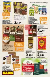 Folleto Gadis semana 42 Página 26: Cola Cao soluble €5,49, Nesquik cacao soluble €2,03