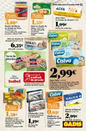 Folleto Gadis semana 42 Página 31: Chicharrillo ORBE €1,19, Sardinas ALBO €1,38