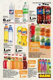 Folleto Gadis semana 42 Página 35: Juver Néctar Disfruta sin Azúcar €1,08, Fanta zero azúcares €1,59