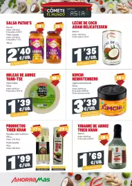 Folleto AhorraMas semana 42 Página 10: Asian Delicatessen leche de coco €1,35, Tiger Khan vinagre de arroz €1,69