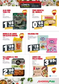 Folleto AhorraMas semana 42 Página 11: Yang-tse alga nori gold €1,65, Shuang noodles de arroz sin gluten €1,99