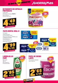 Folleto AhorraMas semana 42 Página 17: Fairy lavavajillas maxi poder €2,85, Lanta papel de cocina €2,65