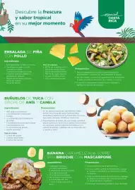 Folleto AhorraMas semana 42 Página 5: Descubre la frescura y sabor tropical en su mejor momento esencial COSTA RICA Ⓡ