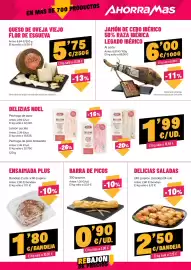 Folleto AhorraMas semana 42 Página 9: Flor de Esgueva queso de oveja viejo €5,75, Ensaïmada Plus €1,80