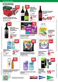 Catálogo Supercor semana 42 Página 4: Detergente líquido ariel original €14,95, Scottex papel higiénico acolchado €6,50
