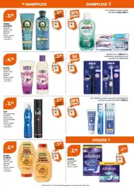 Müller Prospekt woche 43 Seite 5: Taft Haarspray oder Haarlack €3,45, Odol-med3 Antibakteriell Pflege & Schutz €3,99