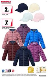 Woolworth Prospekt Seite 20: Kinder Leichtsteppjacke €7,00