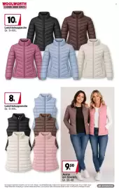 Woolworth Prospekt Seite 2: Leichtsteppweste €8,00, Leichtsteppjacke €10,00