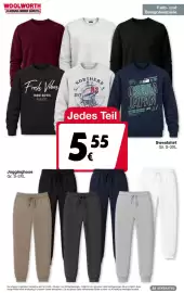 Woolworth Prospekt Seite 8: Jogginghose €5,55, Sweatshirt €5,55