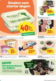 Coop reklamblad vecka 43 Sida 6: Munkens ost €109,00, Cheddarost €119,00