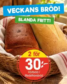 EKO reklamblad Sida 3: Vörtbröd / Medelhavsbröd €30,00