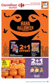 Catalogue Carrefour Market | Halloween page 1: Carrefour e market Du mardi 20 octobre au dimanche 1er novembre 2026