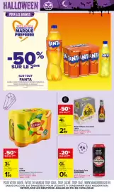 Catalogue Carrefour Market | Halloween page 5: LEFFE Bière d'Abbaye sans alcool €2,49, Koenigsbier Bière Blonde Forte €1,71
