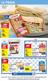 Catalogue Carrefour Market | Halloween page 8: Nutella Pot glacé €3,22, Carrefour Classic' Fromage en tranches €1,36