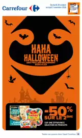 Catalogue Carrefour | Halloween page 1: Carrefour e Du mardi 20 octobre au lundi 2 novembre 2026 MEILLEURE CHAINE DE