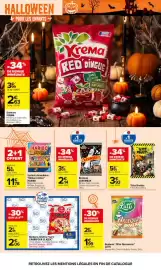 Catalogue Carrefour | Halloween page 11: Carrefour Classic Bonbons tendres Fruit'z €2,06, CARAMBAR Bonbons €2,14