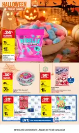 Catalogue Carrefour | Halloween page 13: Samia Bonbons Halal €1,09, REBELLE Bonbons Sans Sucres €1,31