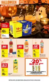 Catalogue Carrefour | Halloween page 16: Joker Jus de fruit €1,34, Tropicana Jus €1,31