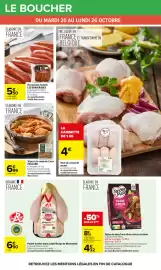 Catalogue Carrefour | Halloween page 30: LES BRASERADES €5,50, Label Rouge Poulet fermier blanc €6,90