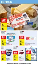 Catalogue Carrefour | Halloween page 38: Bridélice Crème Fraîche €2,98, Carrefour Classic Mozzarella €5,40
