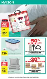 Catalogue Carrefour | Halloween page 59: Sundis boites de rangement €27,99, Parure "Honeycomb" €31,99