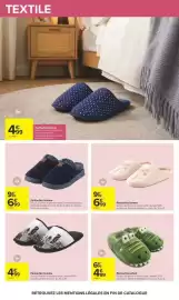 Catalogue Carrefour | Halloween page 60: Tex Pantoufles homme €6,99, Pantoufles enfant €4,99