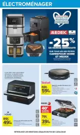 Catalogue Carrefour | Halloween page 65: FAGOR Grill €39,99, Tefal Appareil à raclette Colormania 3 en 1 €59,99