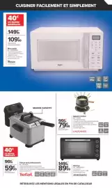 Catalogue Carrefour page 13: LAGRANGE Appareil à fondue €79,99, ARTHUR MARTIN Mini four €89,99