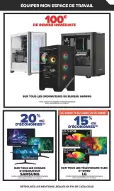 Catalogue Carrefour page 3: ÉQUIPER MON ESPACE DE TRAVAIL 100€ DE REMISE IMMÉDIATE Mw FORCE RTX 50701 1257 SUR TOUS LES