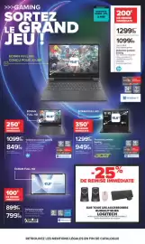 Catalogue Carrefour page 4: ASUS Ordinateur portable €799,99, Acer Ordinateur portable Gaming €949,99