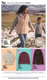 Catalogue Carrefour | Tex catalogue hiver page 7: La doudoune €12,99, La veste €24,99