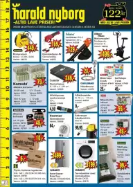 Harald Nyborg tilbudsavis uge 42 Side 1: STANLEY Kompressor €449,00, Grenkædesav 4V €169,00