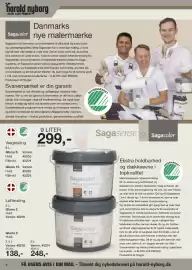 Harald Nyborg tilbudsavis uge 42 Side 2: harald nyborg -ALTID LAVE PRISERI Danmarks Sagacolor nye malermærke Sagacolor er